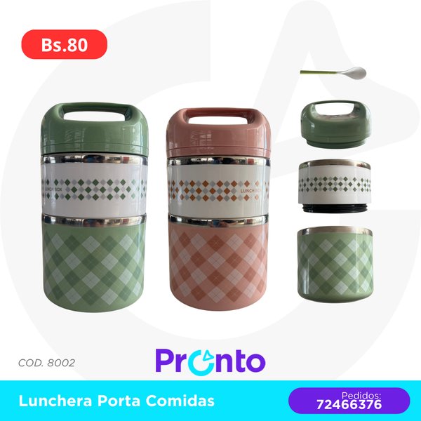 LONCHERA PORTA COMIDAS 