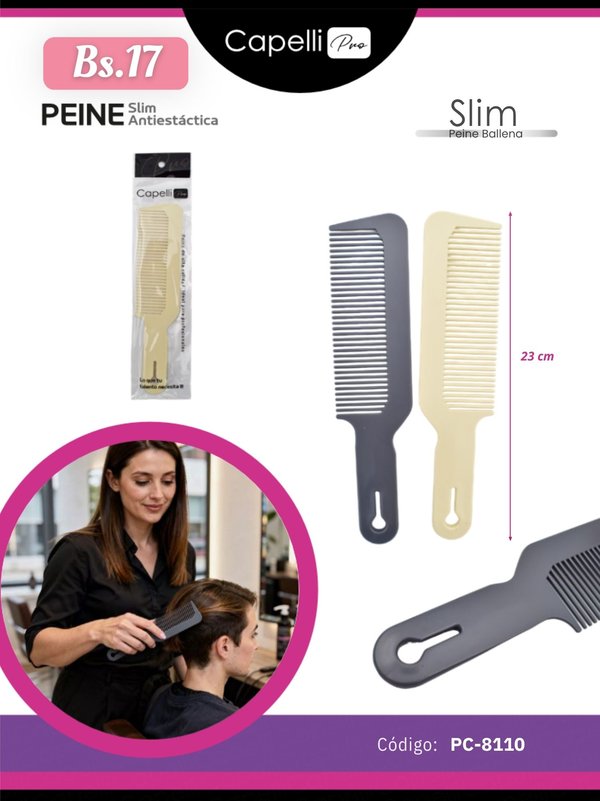 PEINE SLIM ANTIESTÁTICA