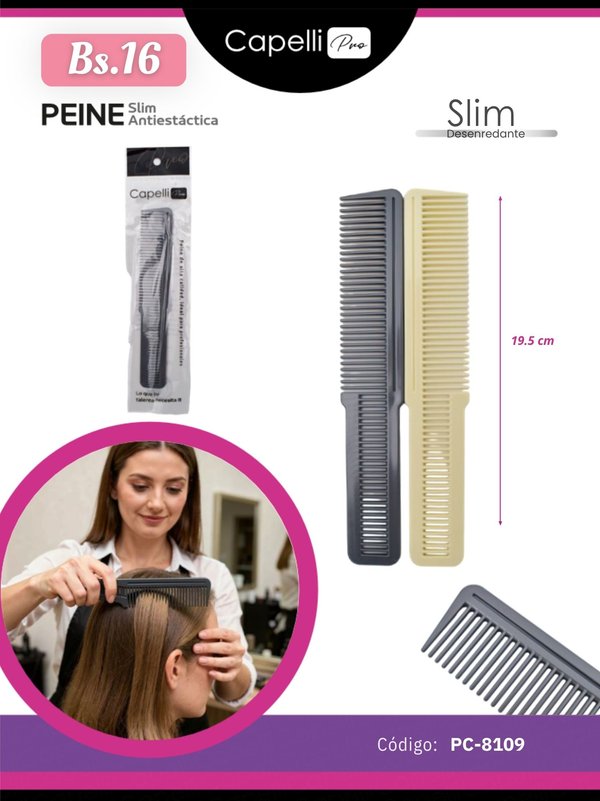 PEINE SLIM ANTIESTÁTICA