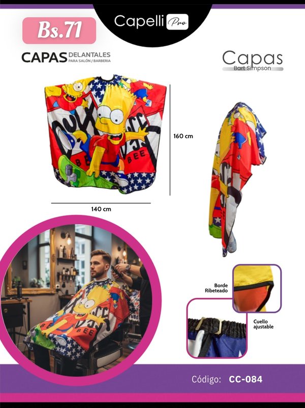 CAPAS- DELANTAL PARA SALÓN COD. CC-084