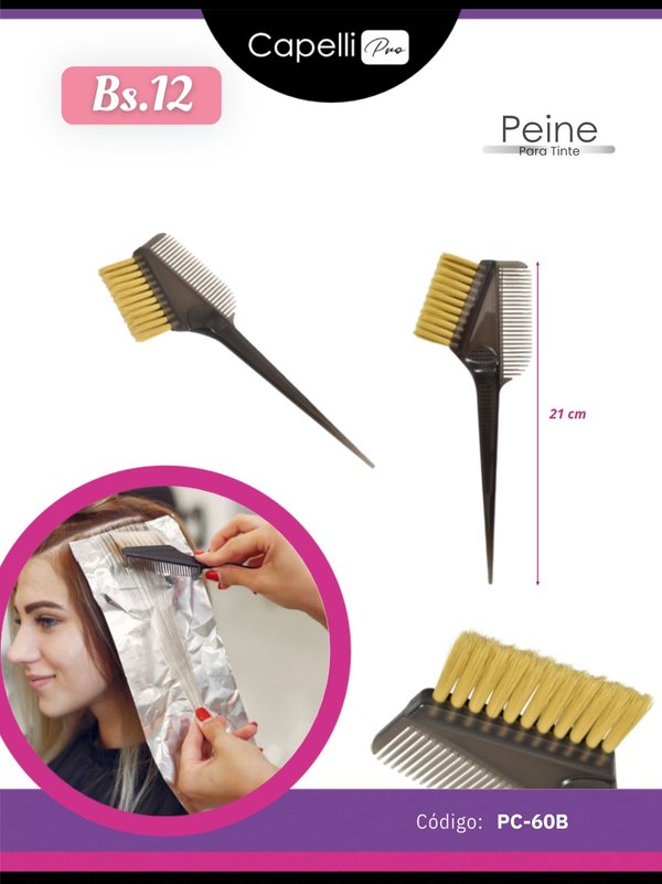 PEINE PARA TINTE 