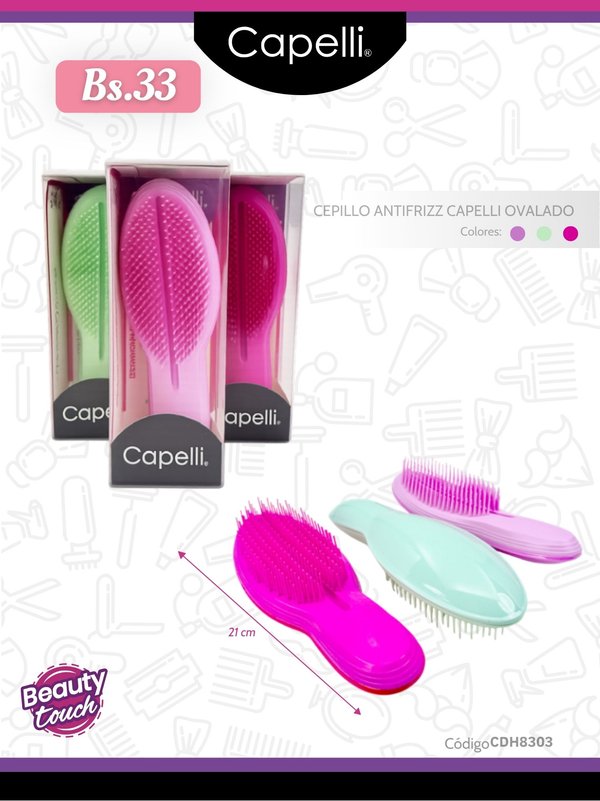 CEPILLO ANTIFRIZZ CAPELLI OVALADO