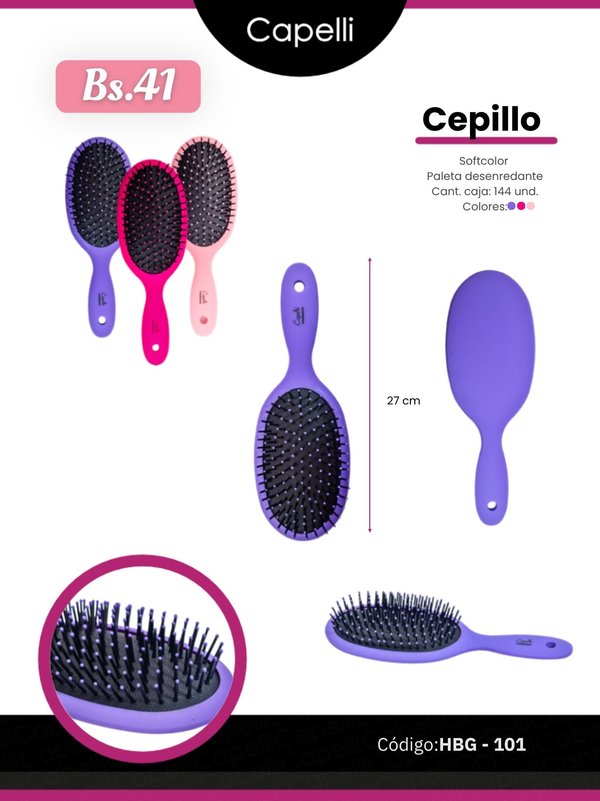 CEPILLO PALETA DESENREDANTE