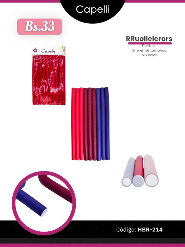RULEROS FLEXIBLES COD. HBR-214