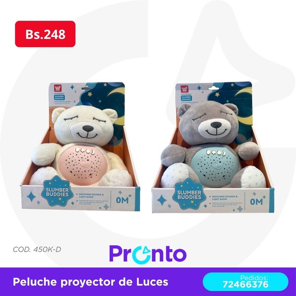 Peluche Proyector de Luces