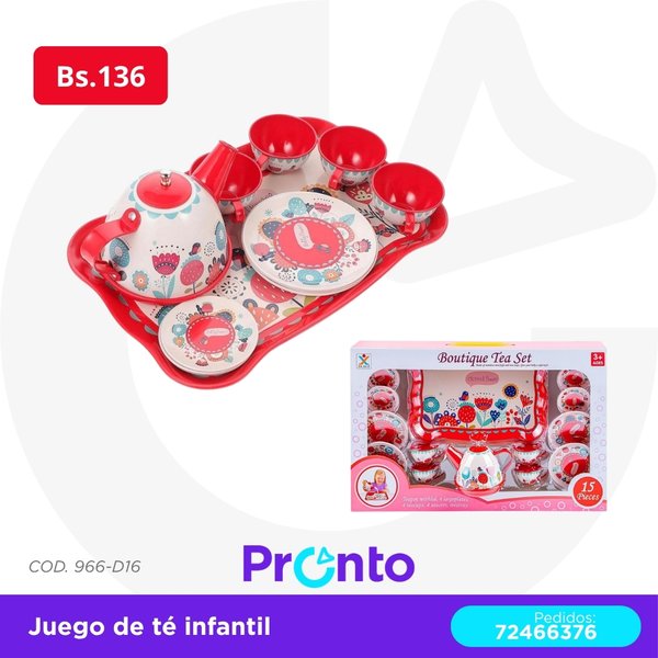 Juego de Te Infantil
