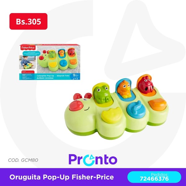 Oruguita Pop-Up Fisher-Price