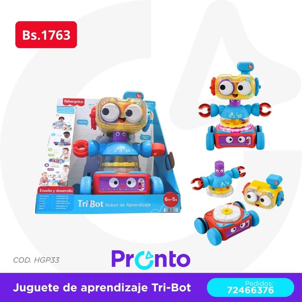 Juguete de Aprendisaje Tri-Bot