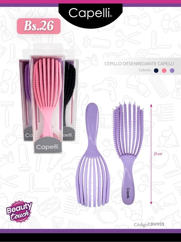 CEPILLO DESENREDANTE CAPELLI
