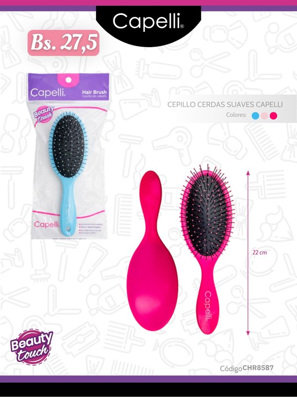 CEPILLO CERDAS SUAVES CAPELLI