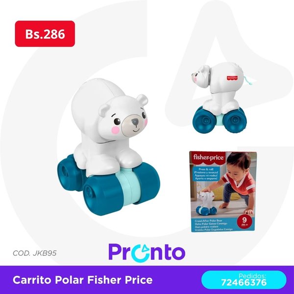 CARRITO POLAR FISHER PRICE