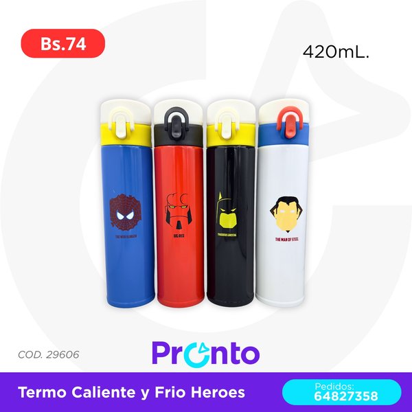 Termo Caliente y Frío Heroes COD.29606