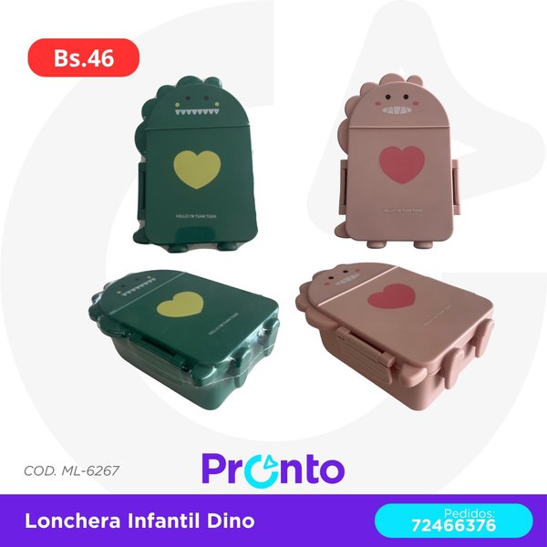 LONCHERA INFANTIL DINO