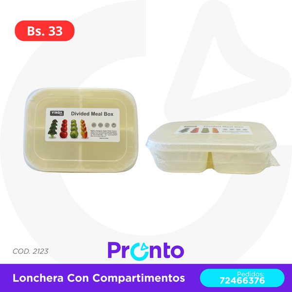 Lonchera con Compartimentos