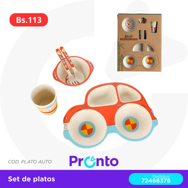 SET DE PLATOS