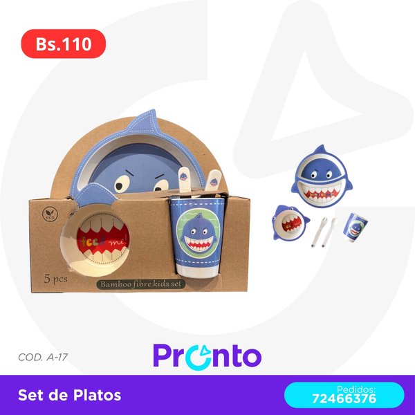 SET DE PLATOS