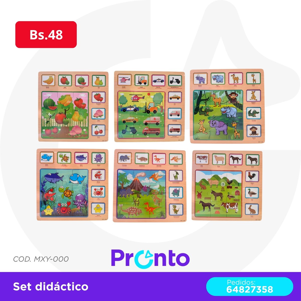 Set Didactico COD. MXY-000 - 2