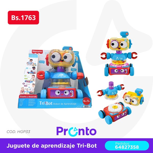 Juguete de Aprendisaje Tri-COD. Bot HGP33