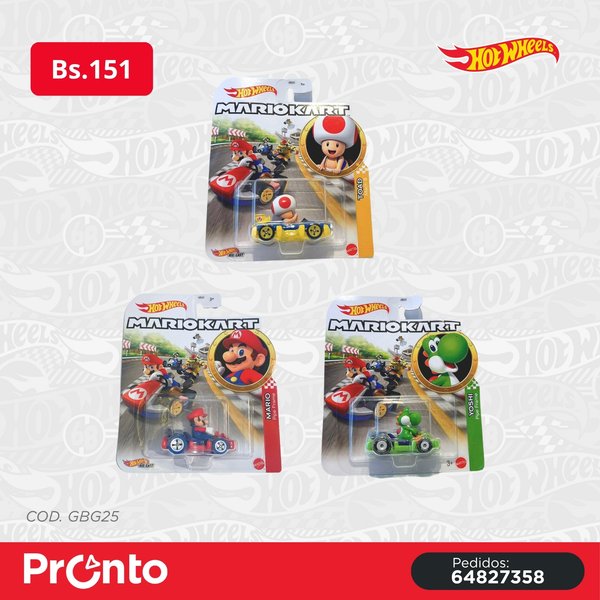 HOT WHEELS- MARIO KART COD.GBG25