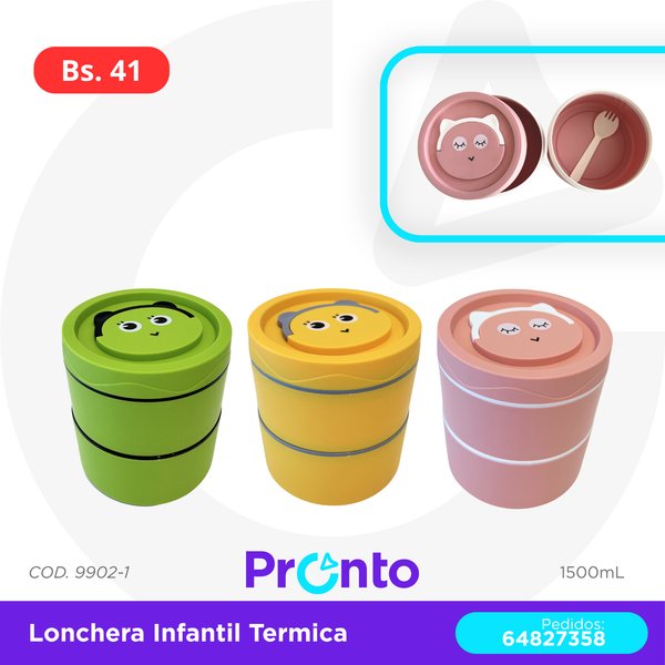 LONCHERA INFANTIL TERMICA COD. 9902-1