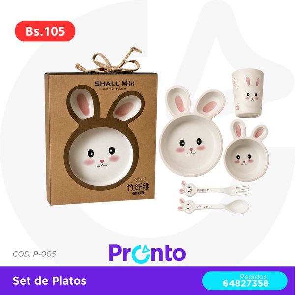 Set de Platos COD. P-005
