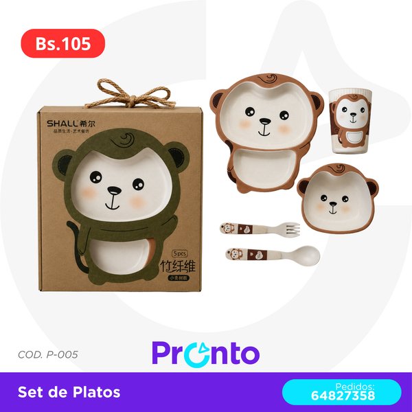 Set de Platos COD. P-005