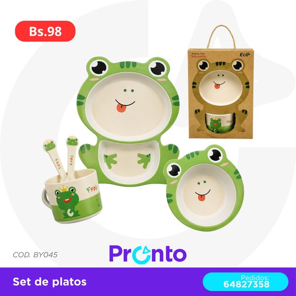 SET DE PLATOS COD. BY045