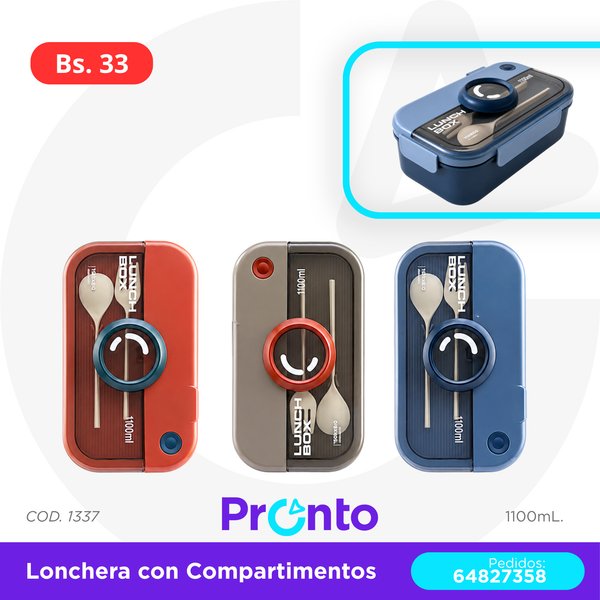 Lonchera con Compartimentos