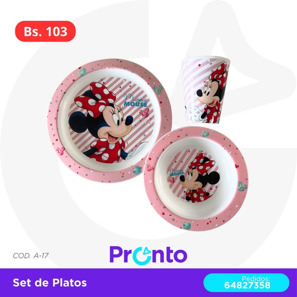 Set de Platos COD. A-17