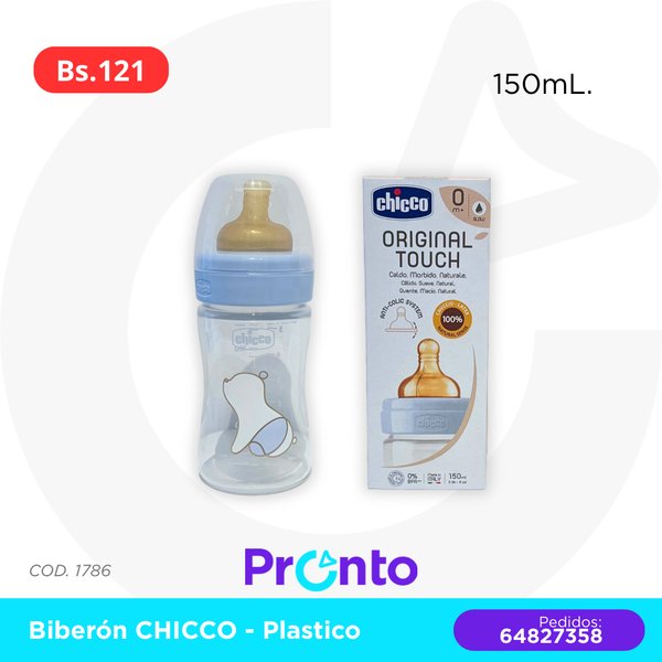 Biberón CHICCO- Plastico COD. 1786
