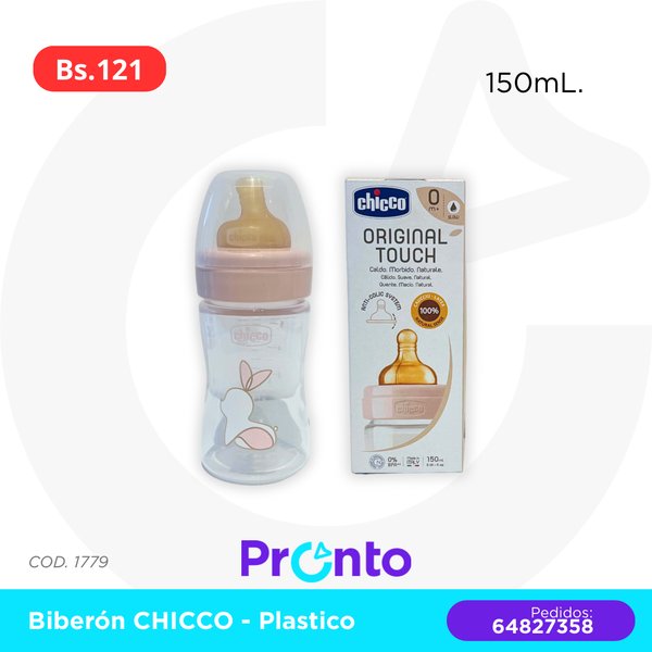 Biberón CHICCO- Vidrio COD. 1779