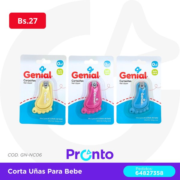 CORTA UÑAS PARA BEBE COD. GN-NC06