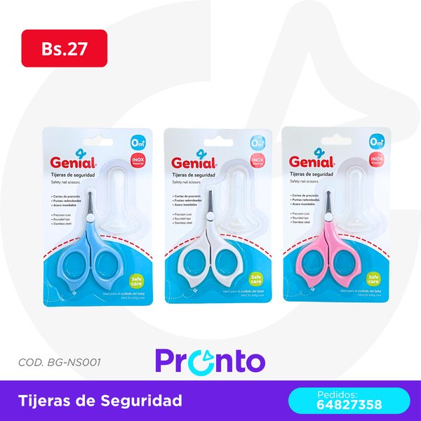 TIJERAS DE SEGURIDAD COD. NS001