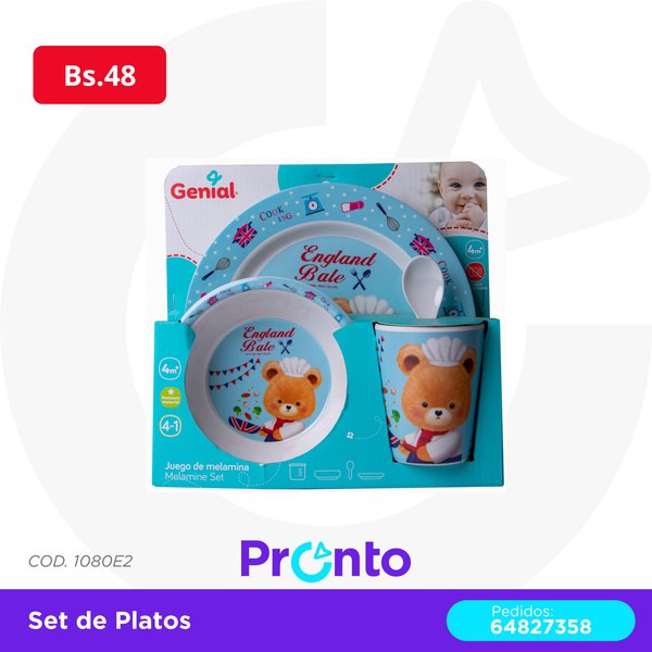 Set de Platos COD. 1080E2