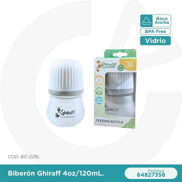 BIBERON GHIRAFF 4 oz/120 mL 