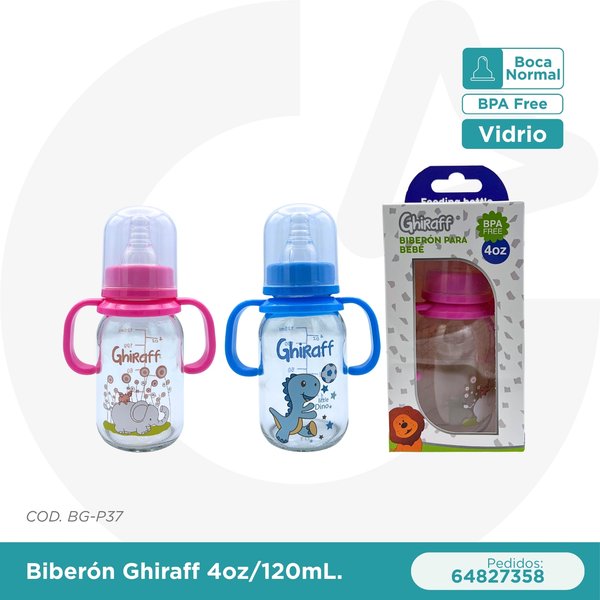 BIBERON GHIRAFF 4 oz/120 mL 