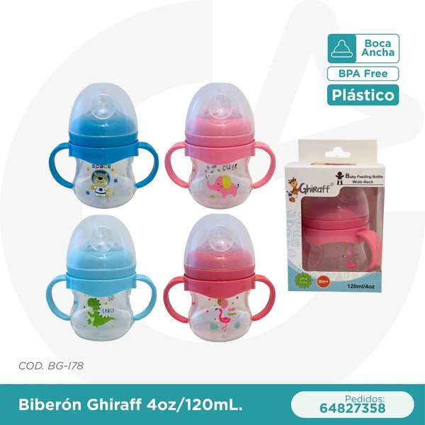BIBERON GHIRAFF 4 oz/120mL 
