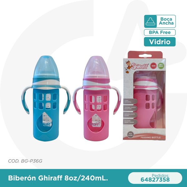BIBERON GHIRAFF 8 oz/240 mL 