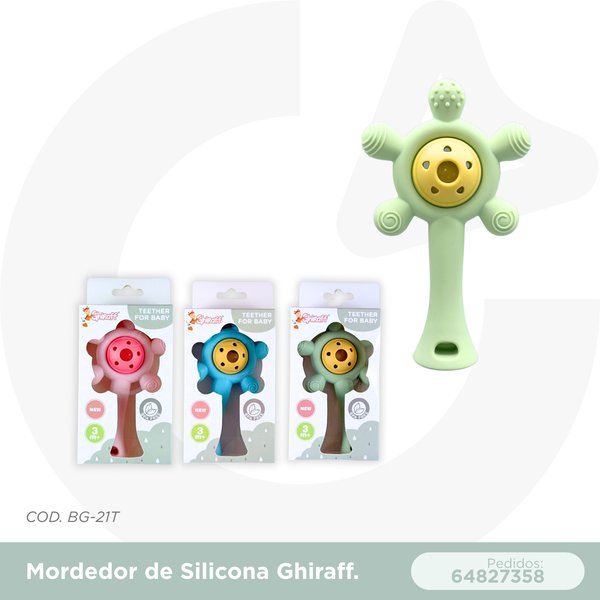 MORDEDOR DE SILICONA GHIRAFF 