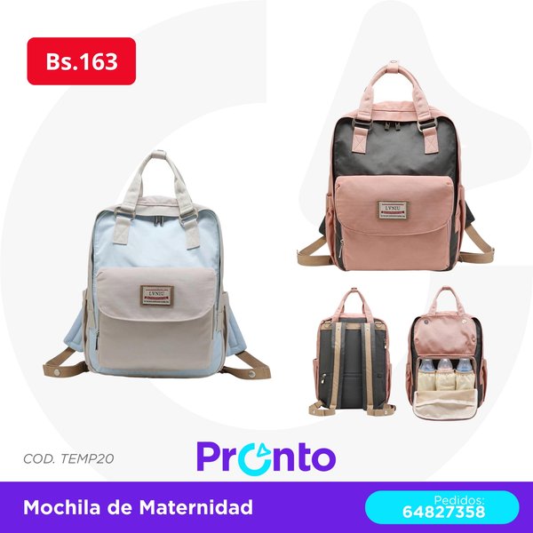 MOCHILA DE MATERNIDAD COD.TEMP20