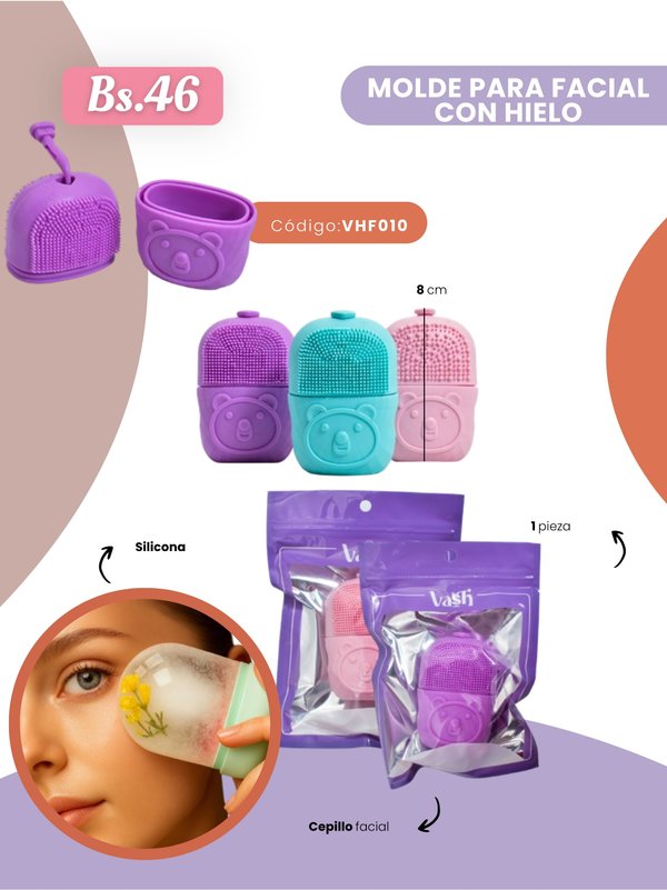 MOLDE PARA FACIAL CON HIELO COD. VHF010
