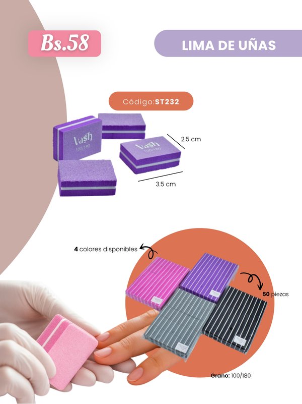 LIMA DE UÑAS COD.ST232