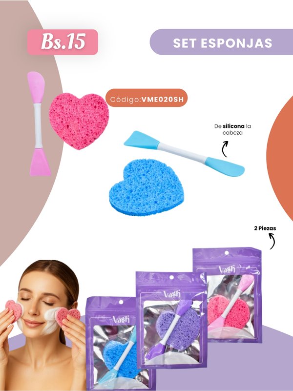 SET DE ESPONJAS COD.VME020SH