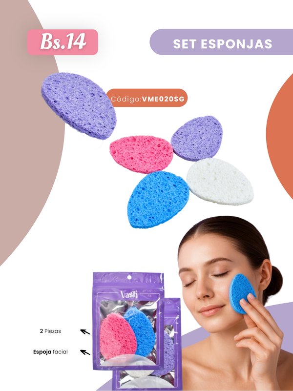 SET ESPONJAS COD. VME020SG