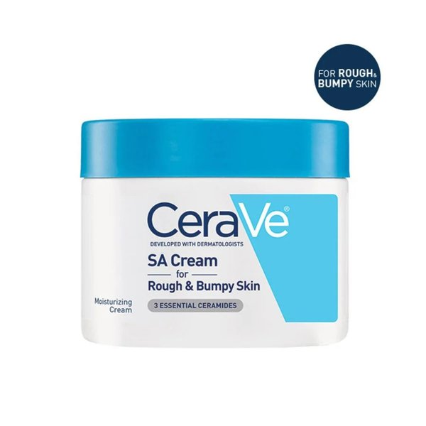 CeraVe SA Cream – Crema Hidratante Corporal para Piel Áspera y Rugosa 12 oz