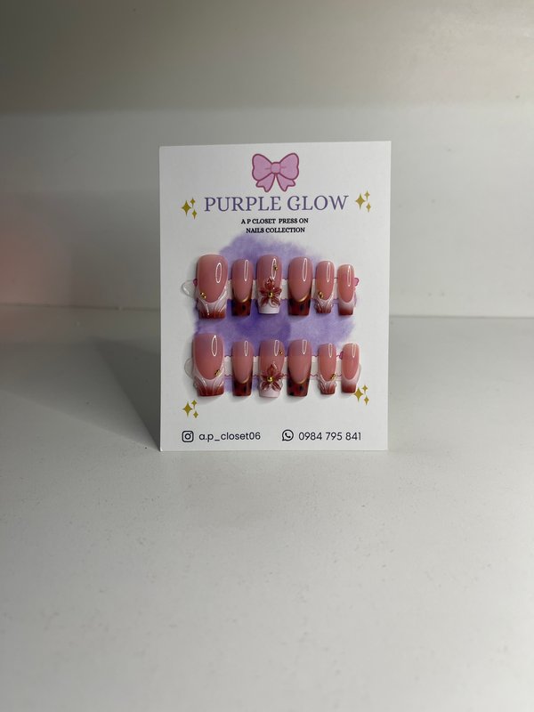 ᥫ᭡ Press on cuadradas Premium largas 