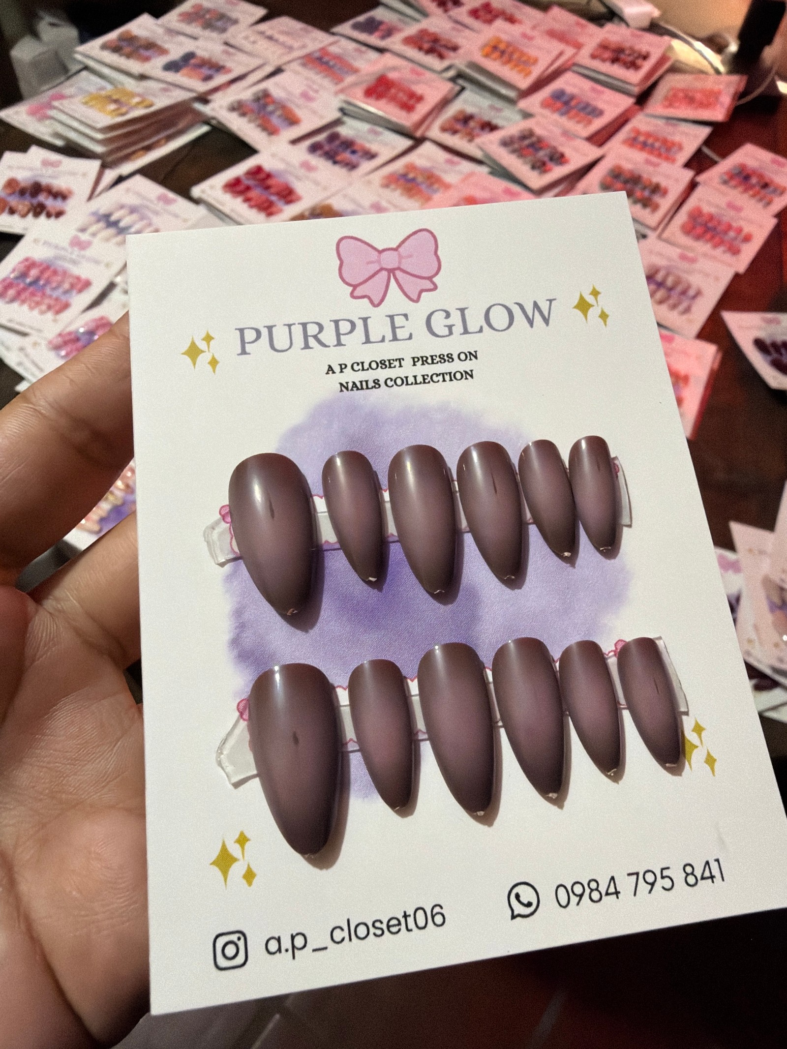 ᥫ᭡ Uñas press on nails | Almendradas largas