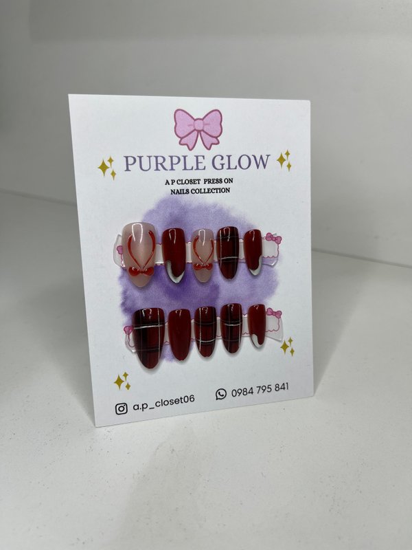 ᥫ᭡ Uñas press on nails | Almendradas premium