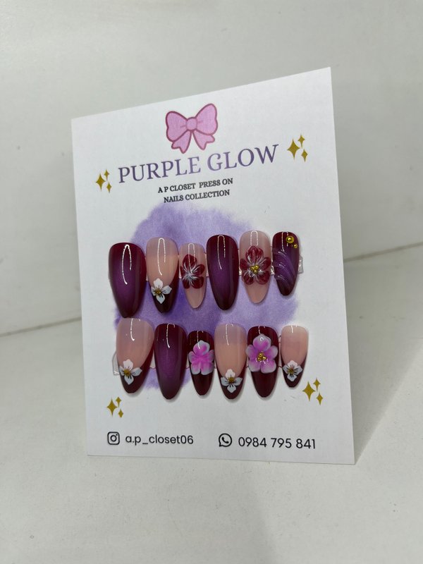 ᥫ᭡ Uñas press on nails | Almendradas premium 