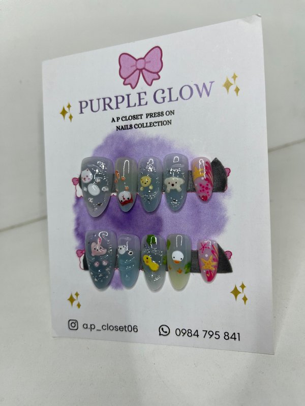 ᥫ᭡ Uñas press on nails | Almendradas premium